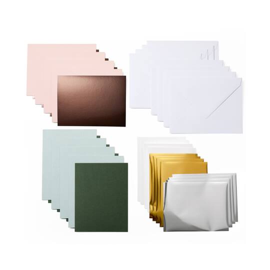 Cricut Joy™ A6 Foil Transfer Insert Cards, Forest Grove Sampler
